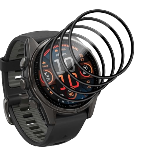 Yieehhow Pellicola Protettiva per Garmin Fenix 8 43mm Vetro Temperato