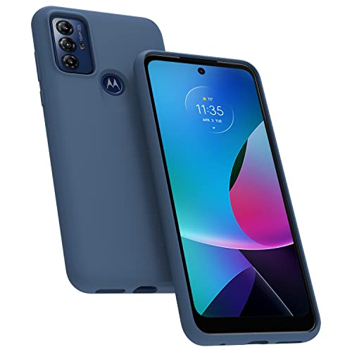 Image of Motorola Moto G Play (2023) Protective Case- Dusk Blue - Precision fit Shock Absorbing Cases for Enhanced Phone Grip, Style, Drop Protection for Your Moto G-Play 2023