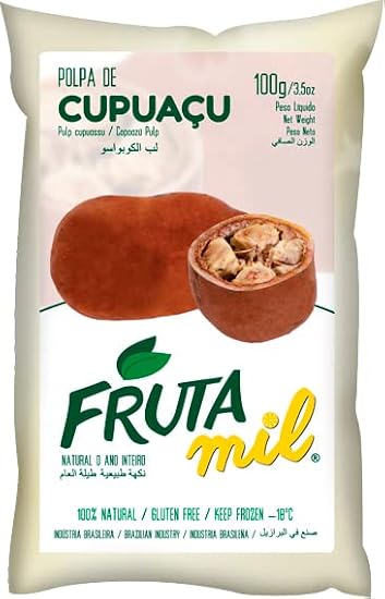 Cupuacu Fruit Pulp - Frozen - Packed in 100g sachets - Expertly sourced by My Exotic Fruit (2)