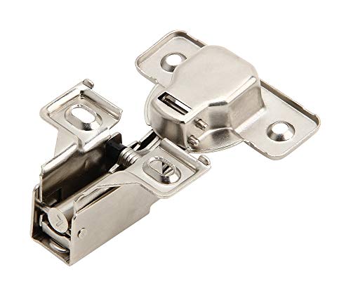 Silverline Quiet Soft Close Cabinet Door Hinges, Face Frame 3/4 Inch Overlay, With Built-In Dampers, Strong Heavy Duty Steel For Kitchen Bathroom, 6 Pack #TOP4