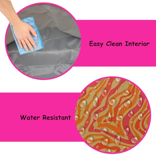 Image of NGIL Medium Top Zipper Closure Canvas Tote Bag with Attached Matching Coin Purse For Moms and Nurses