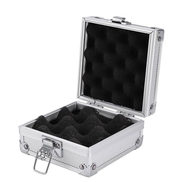 Tattoo Gizmo Tattoo Machine Aluminium Case for Tattoo Machine/Grip, Fit for 1 Pc, Excellent quality, Silver Color-image-25