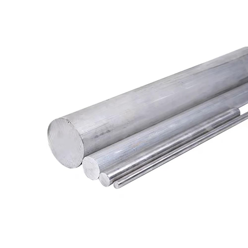 Solidny okrągły pręt ze stopu aluminium 6061, długość 500 mm 1 szt., średnica 5–60 mm z możliwością krojenia, lekki, odporny na korozję(50mm)