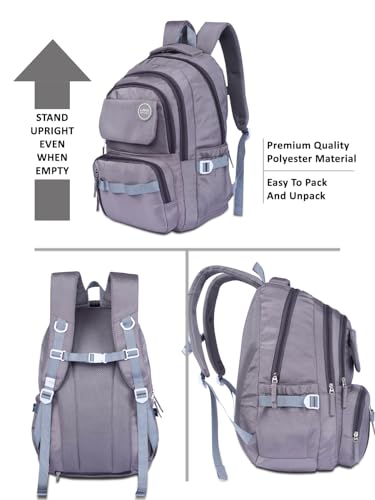 Image of Lavie Sport Terrain Laptop Backpack | 36 Liters | Fits Upto 16 Inch | Laptop Compatiable | Rain Cover