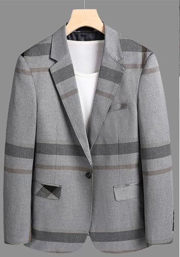 Manteau décontracté hommes blazer de qualité supérieure à revers cranté - 5