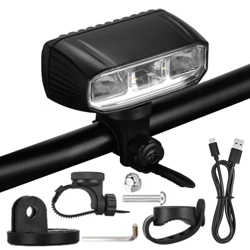Phare de vélo rechargeable haute luminosité pour ne plus rouler dans le noir