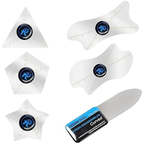 6PCS Ultra Thin 0.1mm Professional Elbow Pry Knife Repair Steel Opening Tool Repair Screen Cover