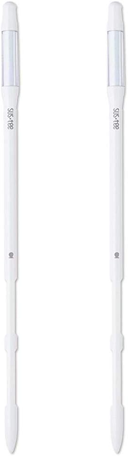 Aquameter Set of 2, Plant Moisture Sensor, (White, Large, Refillable)
