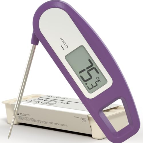 (Grape) - Lavatools PT12 Javelin Digital Instant Read Meat Thermometer (Grape)