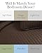 Southshore Fine Living, Inc. Twin XL Bedspread Quilt Set, Dorm Room Bedding Essentials, Stain Resistant, Machine Washable Bed Spread, XL/Twin Brown Comforter Set w/Pillow Sham, Chocolate Brown