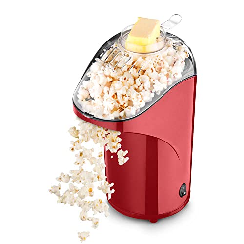 Pipoqueira Elétrica Sem Óleo 127V com 1200W Vermelha Multilaser - CE108