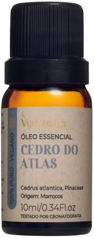 Óleo Essencial Cedro do Atlas Via Aroma - 10ml