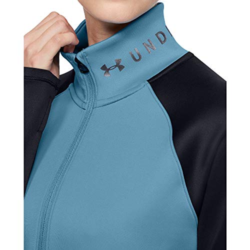 Under Armour Coldgear Armour 1/2 Zip Color Block, Mobile Blue (485)/Tonal, Medium