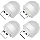 Tclouda 4 PCS USB LED Night Light,Stylish and Convenient Mini Night Light, RGB Portable Ambient Lamp