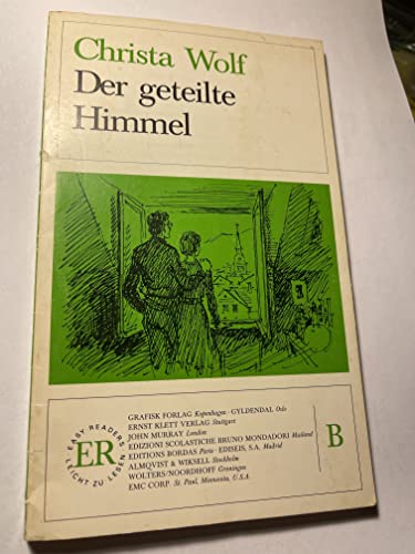 Der geteilte Himmel (Easy Readers/Leicht zu Lesen) [German] 8742976626 Book Cover