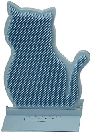 Self Grooming Cat Brush, Catnip-Infused Corner Comb & Itch Board, Cat Shape Design, Pet Grooming Tool for Cats – Colorful & Fun!