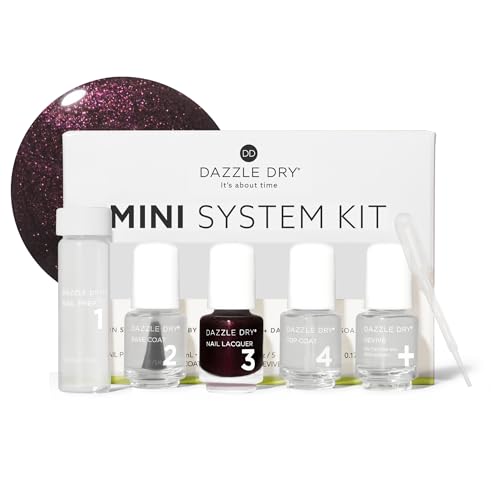 Dazzle Dry Mini Kit 4 Step System - Merlot, deep,