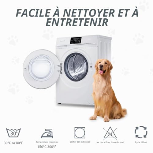 Housse canapé animaux imperméable antidérapante DUJUIKE