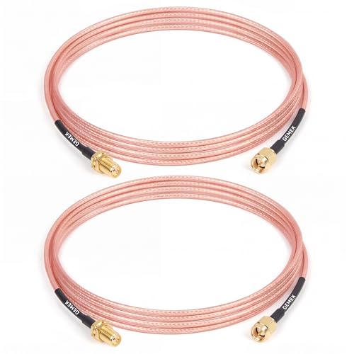 Cable SMA macho a hembra con aislamiento coaxial RG316 de alta durabilidad para receptores de radio SDR
