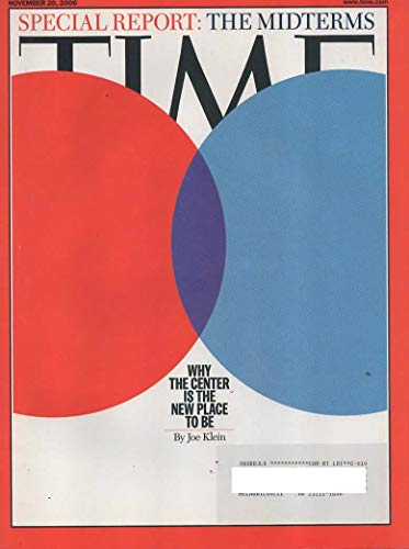 Time Magazine November 20, 2006