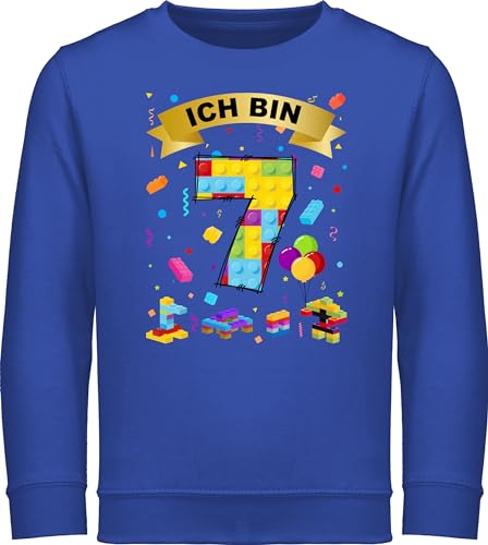 Sweatshirt Kinder Pullover für Jungen Mädchen - 7. Geburtstag -...