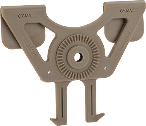 Evike Airsoft - Matrix Modular MOLLE Mount for Matrix Modular Holster Series (Color: Dark Earth)