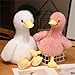 champracer Ente Kuscheltier, süßes Kuscheltier, Flauschig Weiche Entenplüsch, Duck Plüschtier, Geschenke für Mädchen und Jungen (35 cm,Gelb)