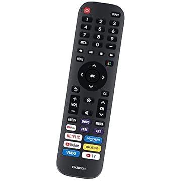 EN2B30H Ajuste remoto substituído para Hisense TV 55A60G 55A60H 55H6G 55H77G 55V6G 55A60GMV 55A6010GMV 55A6030GMV 55A6050GMV 55A6070GMV 65H6G 65H6G 77G, 65 V6G 65A60G 65A60H 65A60GMV 43H6G