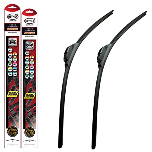 Heyner Fits: Citroen Relay 2006-2017 Hybrid Windscreen Wiper Blades Front 26 21 Hh2621tl