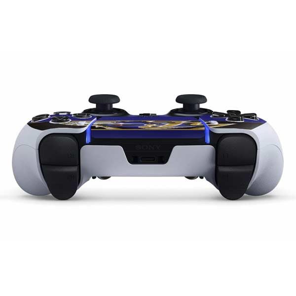 Skinit NFL Baltimore Ravens Zone Block Gaming Skin Only Decal, Compatible with PS5 DualSense Edge Pro Controller, Premium 3M Vinyl, Scratch-Resistant Protection, Easy Apply and Residue-Free Removal