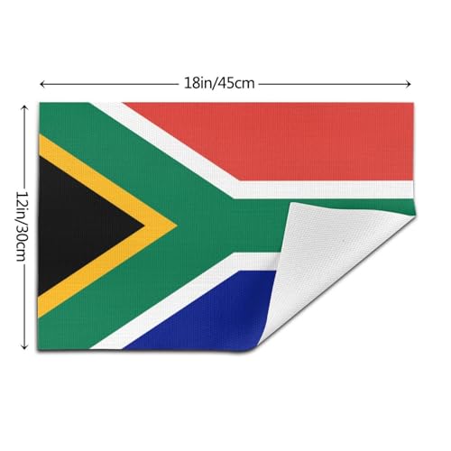 Set de table Afrique du Sud résistant à la chaleur et lavable