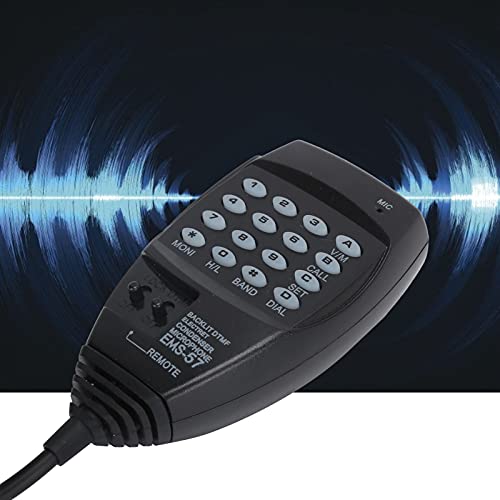 Micrófono de hombro para Alinco DR-620 con cable flexible 5