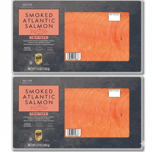 Farm Raised Cold Smoked Atlantic Salmon , Mildly sweet, delicately