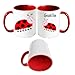 Mug Coccinelle Personnalisable avec un Prénom Exemple Gaelle