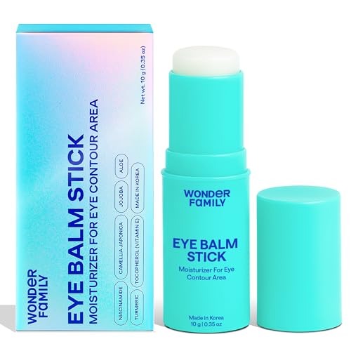 Korean Under Eye Balm Stick - Hydrating Eye Cream for Dark Circles and Puffiness, Wrinkles and Fine Lines - Lightweight Alternative to Serum - Moisturizing Korean Skin Care with Niacinamide, Vitamin E