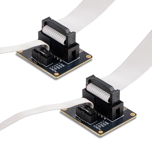 Amazon.co.jp: Treedix 2pcs JTAG 変換基板 JTAG 2x7(14P) 2.54MM to