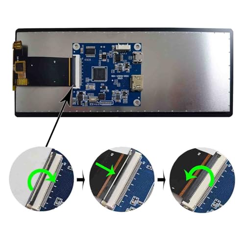 Image of 6.2 inch 360x960 430 nits Capacitive Touch IPS MIPI LCD Screen | and H /D Controller Board 40 pins