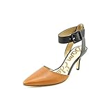 Sam Edelman Circus NY Women's Okala Leather Dress Pump,Saddle/Black,12 M US