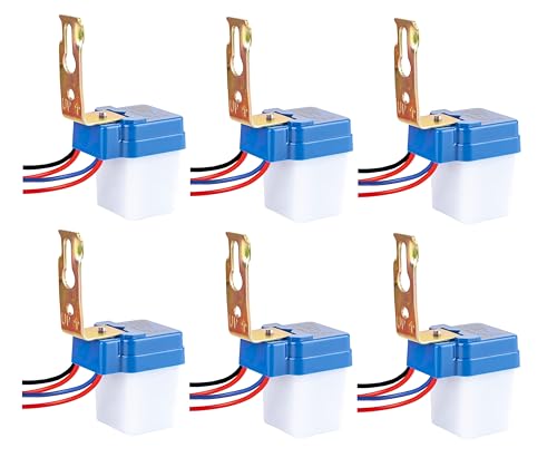 Image of Builtronics(BTI-301) : Automatic Light On-Off Day-Night Photocell Sensor Switch 220 Volt(up to1300Watt) for Lights, Water Proof, 18 Months Warranty, Customer Care Support, Waterproof (6)