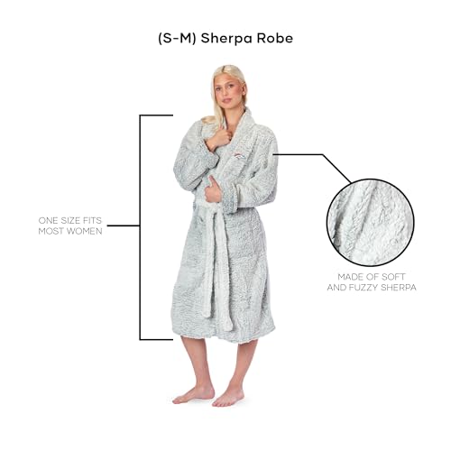 Northwest NFL Sherpa Bath Robe, Small/Medium - Image 6