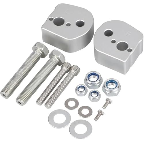 Soporte elevador de manillar para moto FJR 1300 2006-2023 con adaptador de posicionamiento trasero