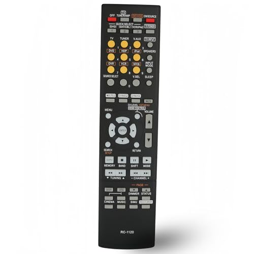 New RC-1120 RC1120 Remote Control for Denon AV Receiver AVR-590 AVR-591 AVR390 DHT590BA AVR-1610 AVR-391