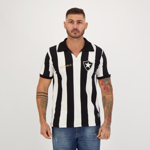 RetrôMania Camisa Masculina Botafogo 1962 Nilton Santos