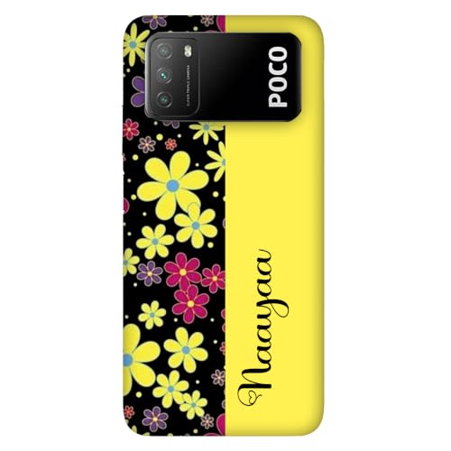 Image of Customise Name Case Cover for Xiaomi Poco M3 (4G) Multicolor