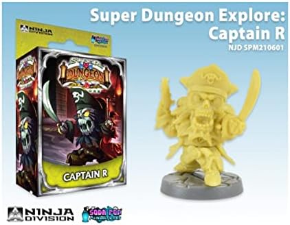 Super Dungeon Explore Miniatures Captain R (2nd Edition)