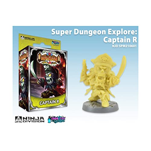 Preisvergleich Produktbild Super Dungeon Explore Miniatures Captain R (2. Edition)