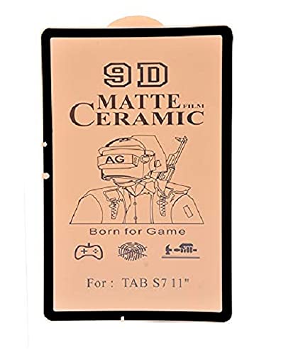 Bai and kaka Matte Tempered Glass for Samsung Galaxy Tab S8 / Tab S7 11" Inch (SM-X706/X700/T870 / T875 / T876B / 5G,LTE) -Black Edges [Matte Feel Temper(Its Not Glass)] (B09GW2JCVY) Amazon Price History, Amazon Price Tracker