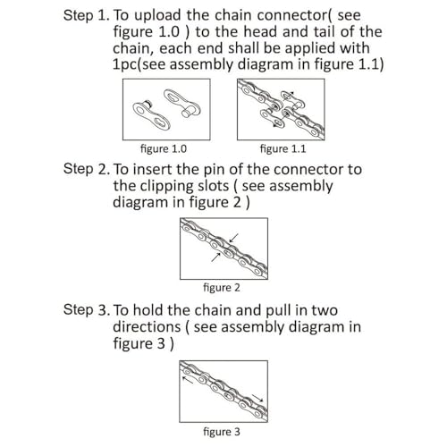 QIRUIRED 1/8" Single Speed Bicycle Chain 20" 86 Links - Heavy Duty Rustproof Replacement for Hybrid, City Bike, Folding Bike, BMX & Single Speed Bikes - Image 4
