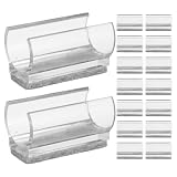 DOITOOL 16 Piezas Protectores de Patas para Silla de Tubo Metálico Fieltro
