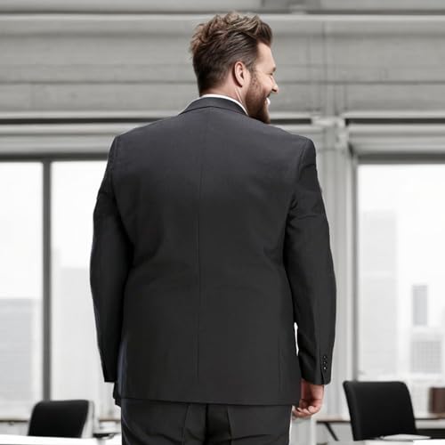 Big and Tall Suits for Men Mens Plus Size Suits Business Wedding Pantsuits Luxury 3 Piece Suits4